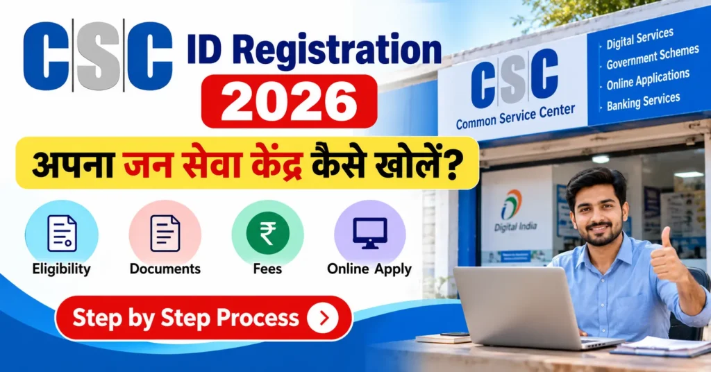 CSC ID Registration Guide 2026