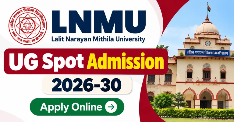 LNMU UG Spot Admission 2026–30
